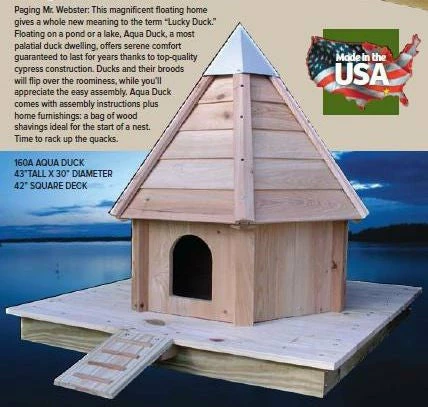 Aqua Duck - Floating Duck House 2 Aqua Duck - Floating Duck House - Image 2