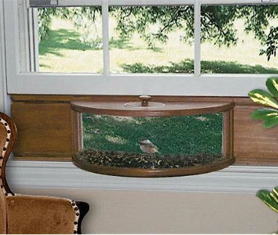 Panoramic Window Feeder With Mirror 1 Panoramic Window Feeder With Mirror
