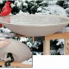 Large Tilt & Clean Heated Bird Bath