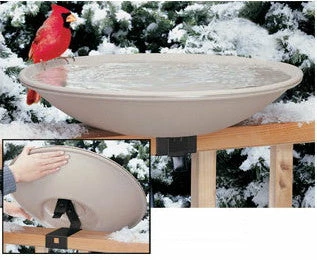 Large Tilt & Clean Heated Bird Bath 1 Large Tilt & Clean Heated Bird Bath