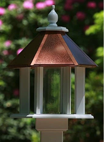 Azalea Bird Feeder In Vinyl/PVC 1 Azalea Bird Feeder In Vinyl/PVC