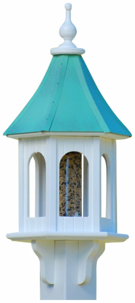 Copper Roof Gazebo Bird Feeder - 28x10 4 Copper Roof Gazebo Bird Feeder - 28x10 - Image 4