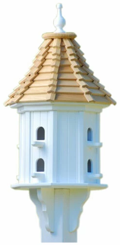 Vinyl Dovecote Birdhouse 36x14 7 Vinyl Dovecote Birdhouse 36x14 -US Poultry Sales Store BH14 8 SC SLOPE