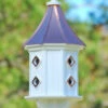 Copper Roof Dovecote Birdhouse 36x14 Slope - 8 Portals