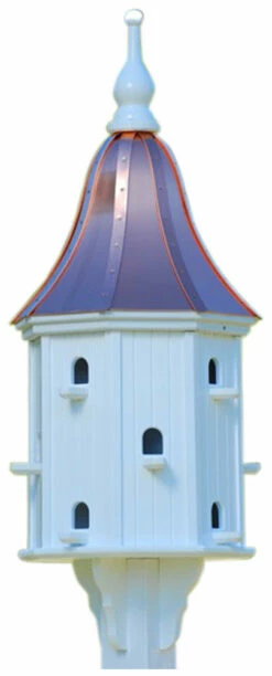 Copper Roof Dovecote Birdhouse 42x16 6 Copper Roof Dovecote Birdhouse 42x16 -US Poultry Sales Store BH16 12 BC BELL