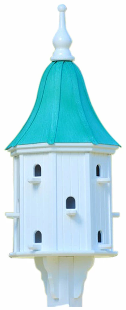 Copper Roof Dovecote Birdhouse 42x16 4 Copper Roof Dovecote Birdhouse 42x16 - Image 4