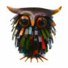 Spiky Owl Sculpture