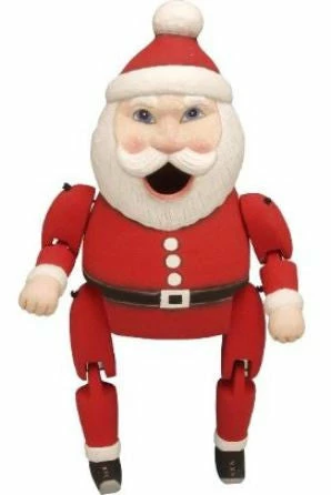 Hand Made Santa Wooden Birdhouse 1 Hand Made Santa Wooden Birdhouse