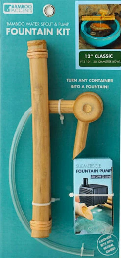Traditional Bamboo Fountain Kit 5 Traditional Bamboo Fountain Kit -US Poultry Sales Store Bamboo Fountain Kit