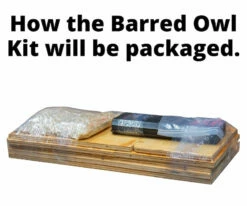 Barred Owl House Assembled Or Kit 5 Barred Owl House Assembled Or Kit -US Poultry Sales Store Barred Owl House Kit