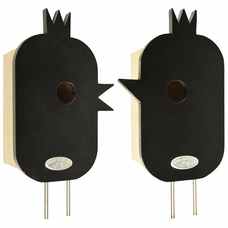 ESSCHERT DESIGN Birdies Wren Birdhouse Set 1 ESSCHERT DESIGN Birdies Wren Birdhouse Set