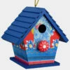 Boho Style Hanging Birdhouse