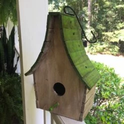 Boho Chalet Hanging Birdhouse- 4 Colors 7 Boho Chalet Hanging Birdhouse- 4 Colors -US Poultry Sales Store Boho Chalet Hanging Birdhouse2