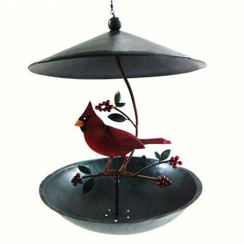 Cardinal Bistro Hanging Bird Feeder 1 Cardinal Bistro Hanging Bird Feeder