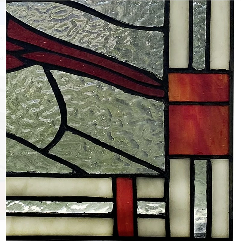 Cardinal Stained Glass Panel 2 Cardinal Stained Glass Panel - Image 2