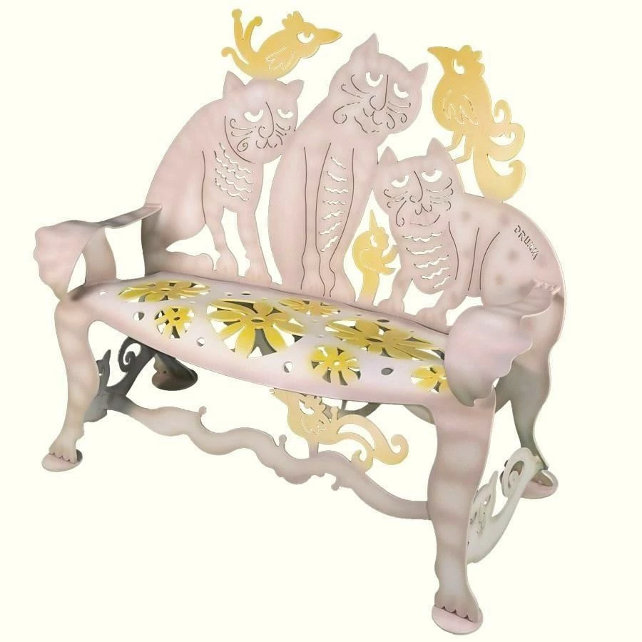 Garden Cat Bench 2 Garden Cat Bench - Image 2