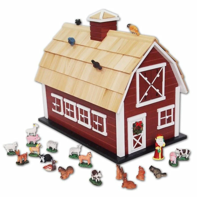 Christmas Barn Advent Calendar 1 Christmas Barn Advent Calendar