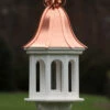 Copper Roof Bird Feeder-Vinyl/PVC Ribbon Detail