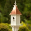 Copper Roof Birdhouse 28x10- 1 Perch