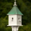 Copper Roof Birdhouse 28x10- 4 Perches