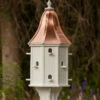 Copper Roof Dovecote Birdhouse 42x16