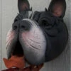 Boston Terrier Ceramic Birdhouse