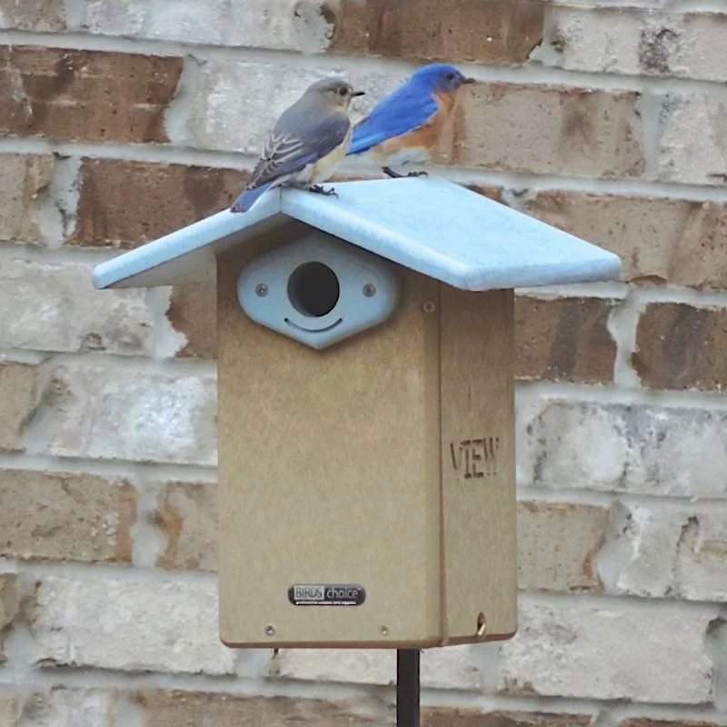 Deluxe Reycled Bluebird House-NABS Approved 1 Deluxe Reycled Bluebird House-NABS Approved