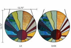 Earth Elements Stained Glass Panel 7 Earth Elements Stained Glass Panel -US Poultry Sales Store Earths Elements Stained Glass Panel detail3