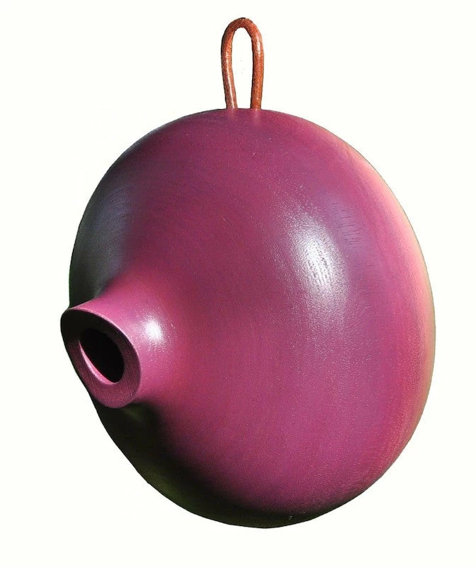 Ellipse Wooden Birdhouse- 3 Colors 3 Ellipse Wooden Birdhouse- 3 Colors - Image 3