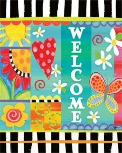 Folk Garden Art Pole -US Poultry Sales Store FOLK GARDEN ART POLE 4 SIDE DETAIL