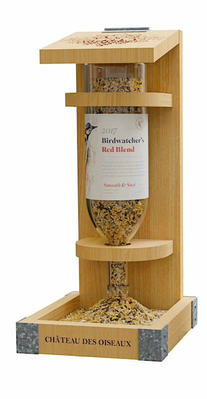 Gift Bottle Bird Feeder 1 Gift Bottle Bird Feeder