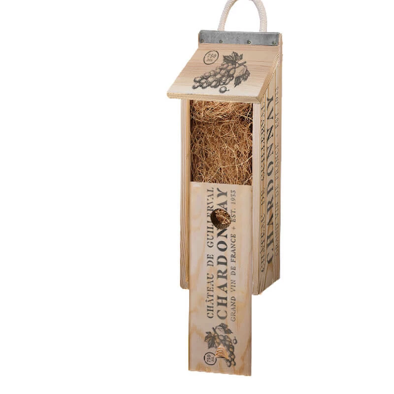 Wine Crate Birdhouse 2 Wine Crate Birdhouse - Image 2