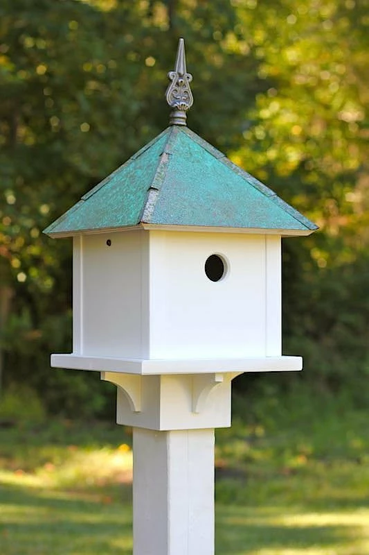 SkyBox Copper Roof Birdhouse 1 SkyBox Copper Roof Birdhouse