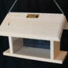 Wooden Bluebird Feeder-Hang Or Post-Mount