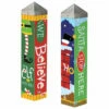 Holiday Garden Art Poles 20-inch