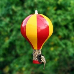 Hot Air Balloon Large Capacity Bird Feeder