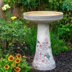 Hummingbird Bird Bath-Lock Top