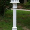 Vinyl Lamp Post- Fluted Or Raised Panel