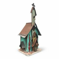 Large Church Birdhouses- 3 Colors 5 Large Church Birdhouses- 3 Colors -US Poultry Sales Store Large Church Birdhouse Aqua