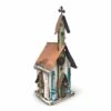 Large Church Birdhouses- 3 Colors