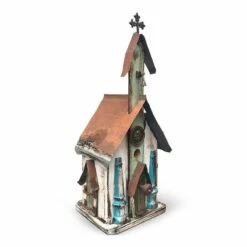 Large Church Birdhouses- 3 Colors