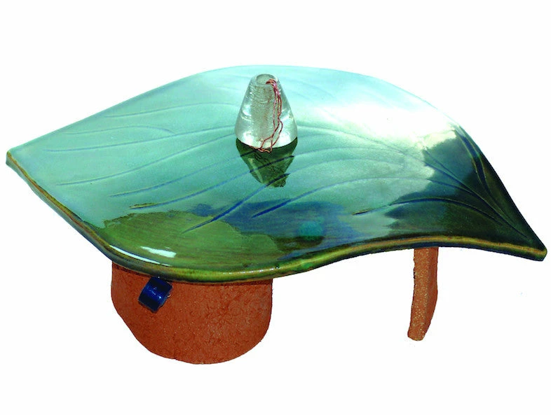 Stoneware Leaf Toad House 1 Stoneware Leaf Toad House