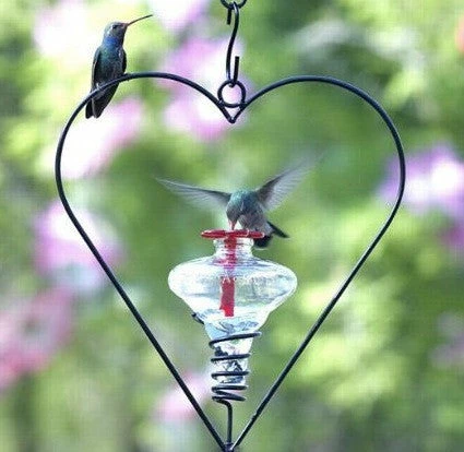 Mini-Blossom Heart Hummingbird Feeder 1 Mini-Blossom Heart Hummingbird Feeder