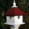 Merlot 2-Nest Birdhouse In Vinyl/PVC