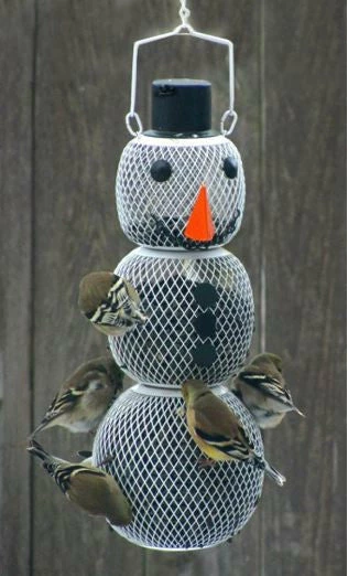 Snow Man Wild Bird Feeder 1 Snow Man Wild Bird Feeder