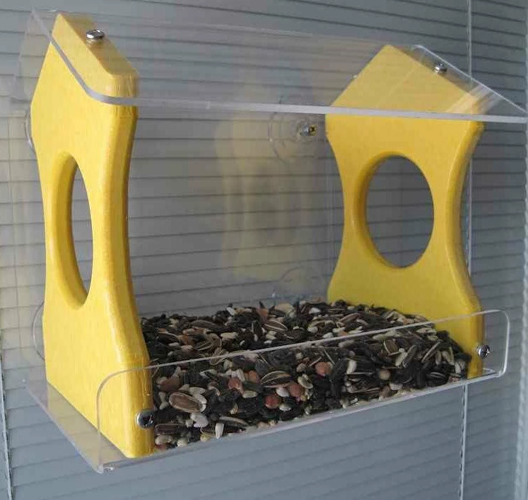 Recycled Window Bird Feeder-3 Colors 1 Recycled Window Bird Feeder-3 Colors