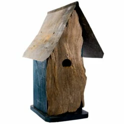 Natural Log Front Birdhouses 11 Natural Log Front Birdhouses -US Poultry Sales Store Natural Log Front Birdhouse 1A
