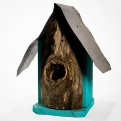 Natural Log Front Birdhouses 13 Natural Log Front Birdhouses -US Poultry Sales Store Natural Log Front Birdhouse 5A
