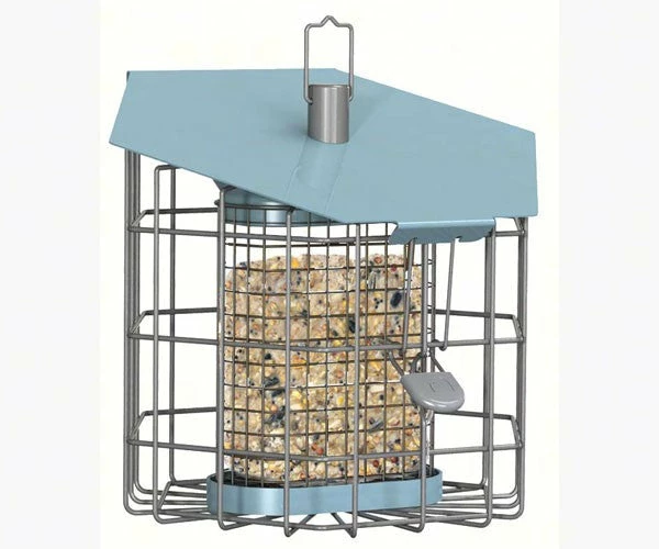Nuttery Caged Suet Feeder 1 Nuttery Caged Suet Feeder
