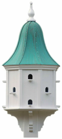 Copper Roof Martin Birdhouse 54x22 6 Copper Roof Martin Birdhouse 54x22 -US Poultry Sales Store PMH22 12 PC